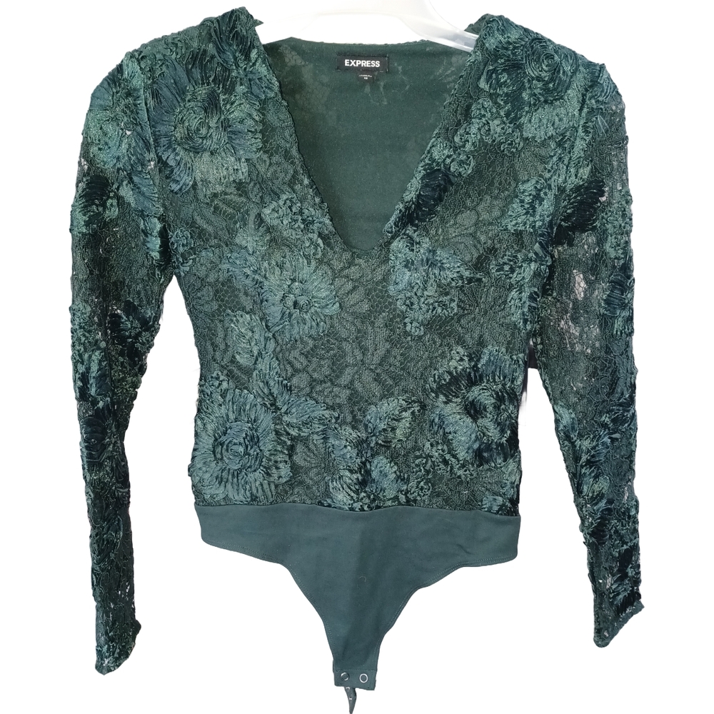 EXPRESS LACE BODYSUIT SIZE XS